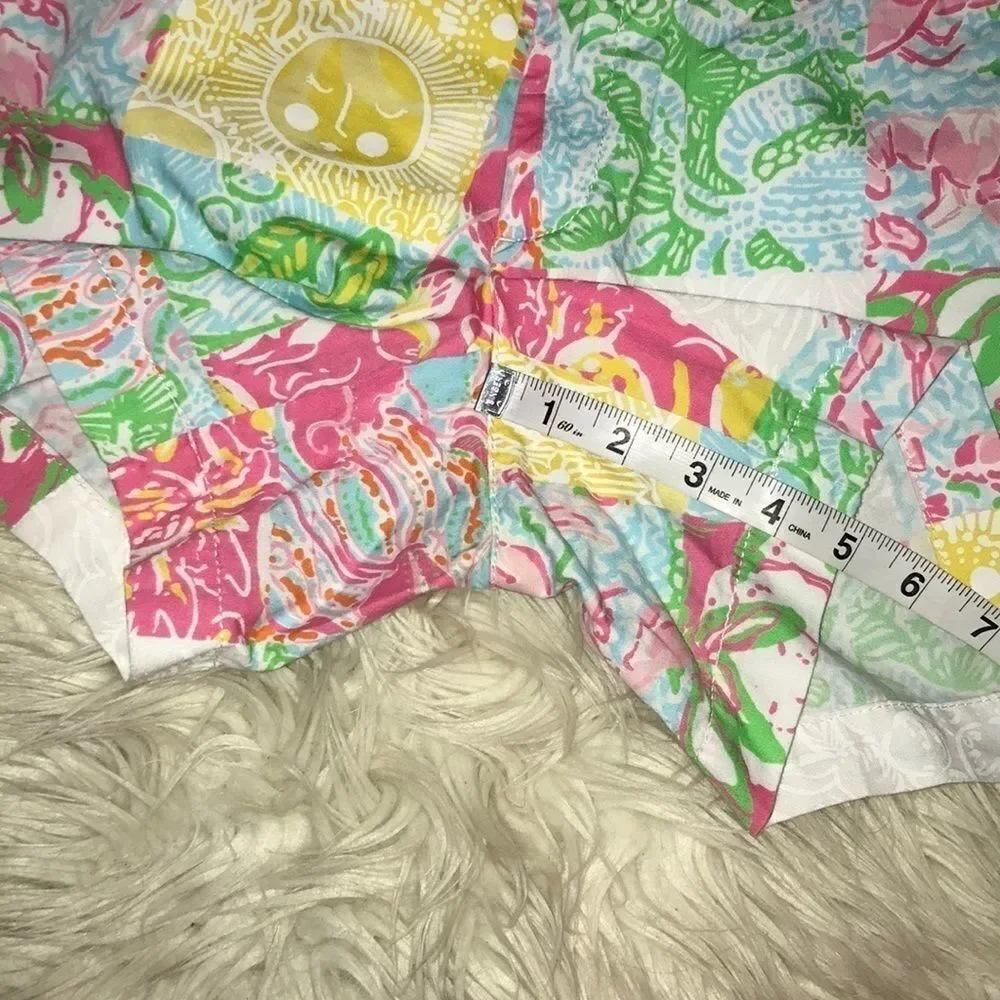 Lilly Pulitzer Callahan Shorts Patchwork Print